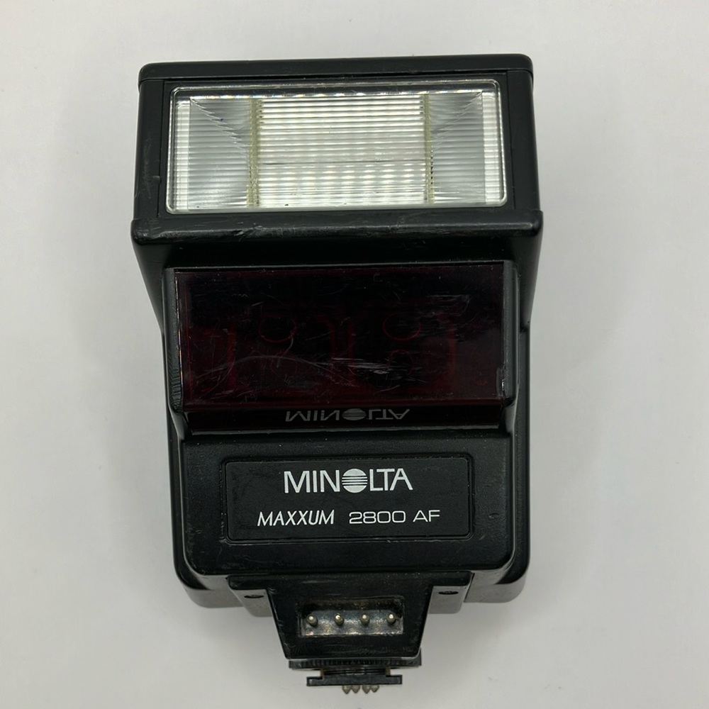 Minolta Maxxum 2800 AF Flash for Camera Untested‎